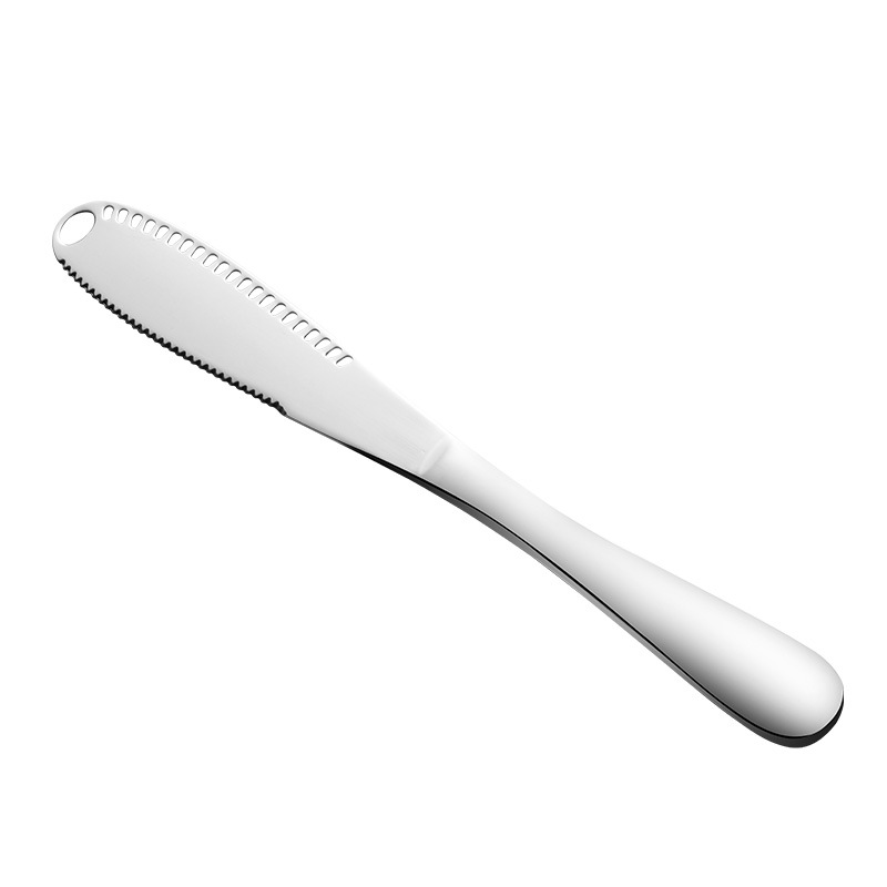 Amazon hot sell wedding favor gold sliver stainless steel scraper butter knife spreader crafts