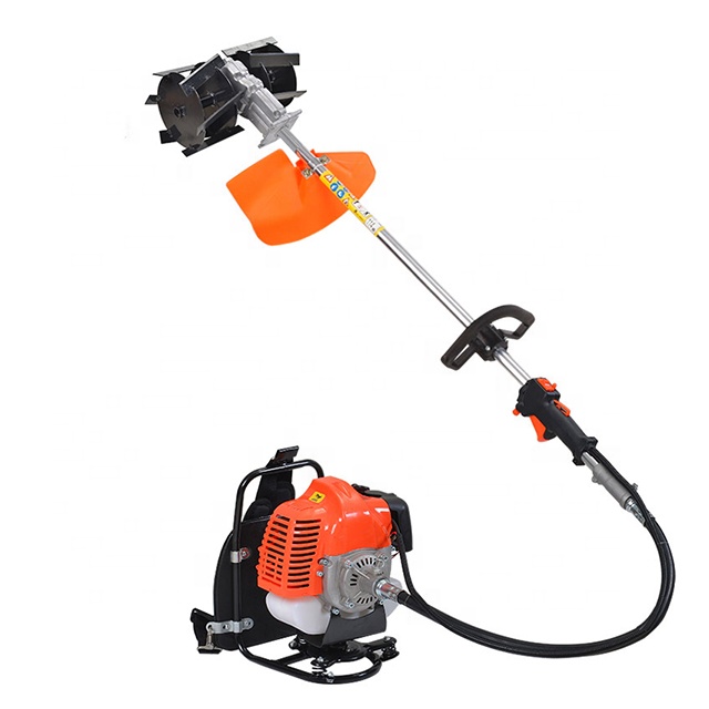 Garden Tool Backpack Brush Cutter Petrol Model Cultivator Grass Grass Cutting Machine