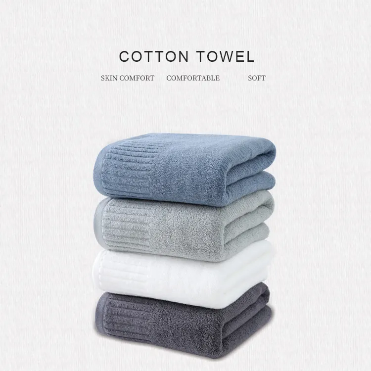 wholesale toallas algodon cotton turkish towel 100% cotton beach towels custom print large hilton bath towels set