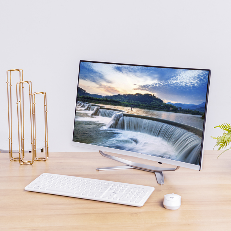 Игровой aio Настольный ПК i7 144 Гц монитор изогнутый монитор destop компьютер aio pc