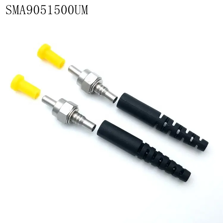 Hot Sale Industrial Plastic POF Fiber Patch Cord Rugged Fiber Jumpers With SMA905 Connector