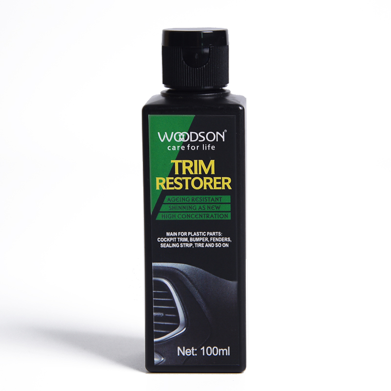 Plastic Cars Restoration Renew Shines & Darkens Worn Out Plastic Surfaces UV Sunlight Plastic Trim Restorer
