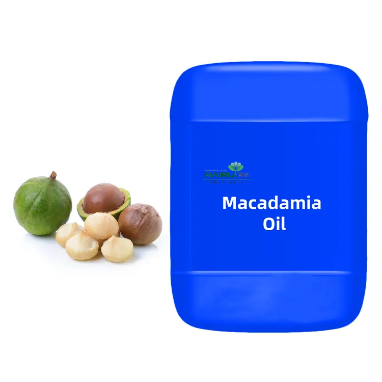 Cosmetic grade hair care oil macadamia nuts oil 100% pure organic essential