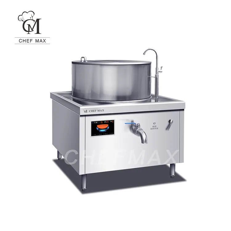 Industrial Commercial Custom 15KW Vertical Integrated All-in-one Induction Soup Cooker Stove