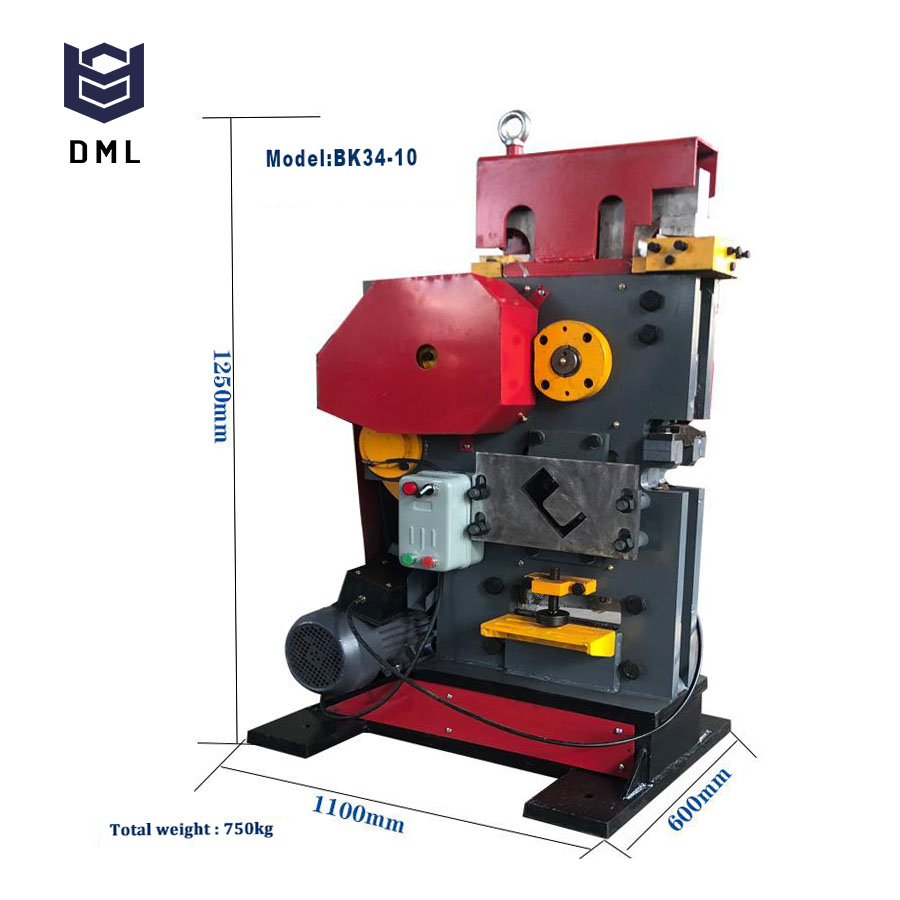 Multi functional ironworke mechanical iron worker machine