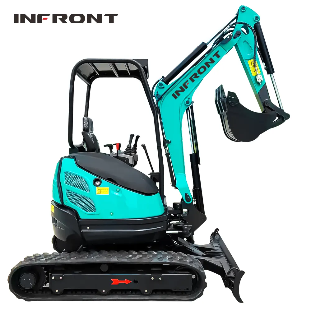 CE ISO EAC CERTIFICATED 2 TON TAILLESS MINI HYDRAULIC CRAWLER EXCAVATOR FOR SALE
