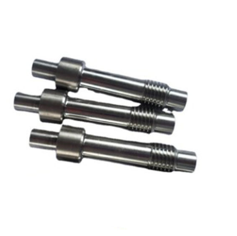 Worm Gear Shaft Screw Shaft Carbon Steel Lead Screw  Cnc Turning Lathe Part