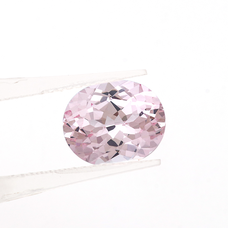 Gemstone Wholesale Oval Brilliant Cut Lab Diamond 6.2Carat in Pink Color Loose Lab Grown Sapphire for Jewelry Making