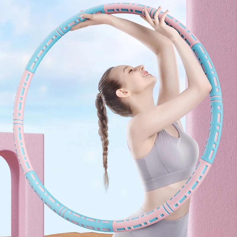 Утяжеленное кольцо Hula 1,2 кг, кольцо для упражнений со съемным обручем Hula из нержавеющей стали, утяжеленное кольцо Hula для похудения