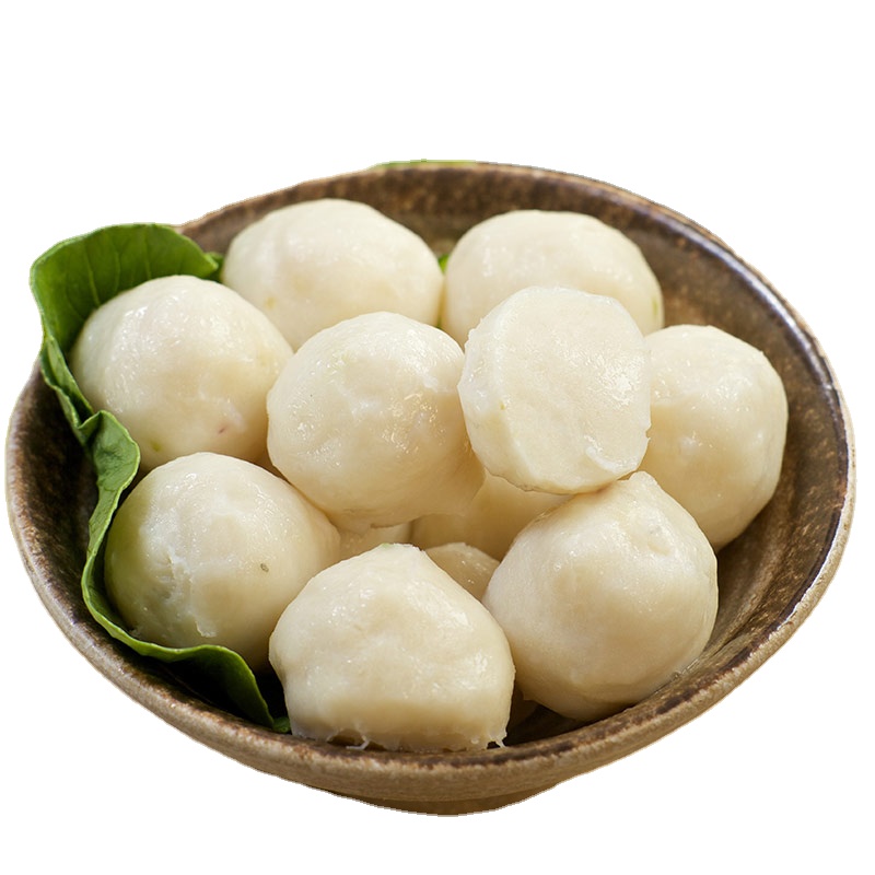 Hot Sale Delicious Premium White Frozen Cuttlefish Ball Fish Ball