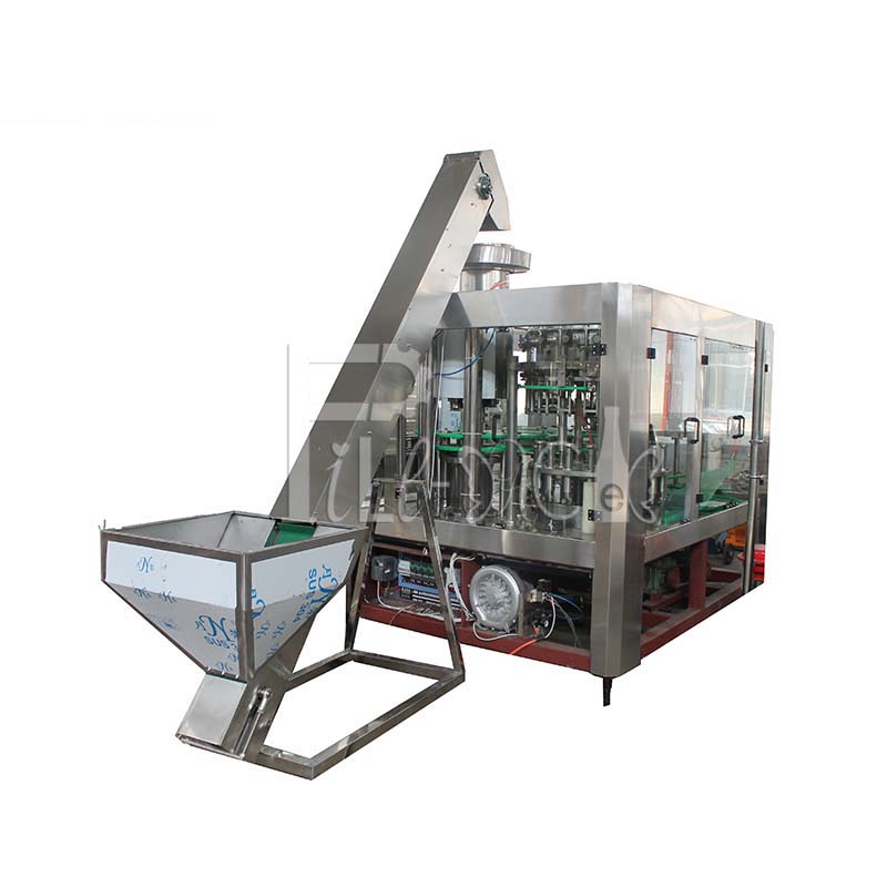 18-18-6 3 in 1 bottle beer filling machine / line / equipment with balance pressure
