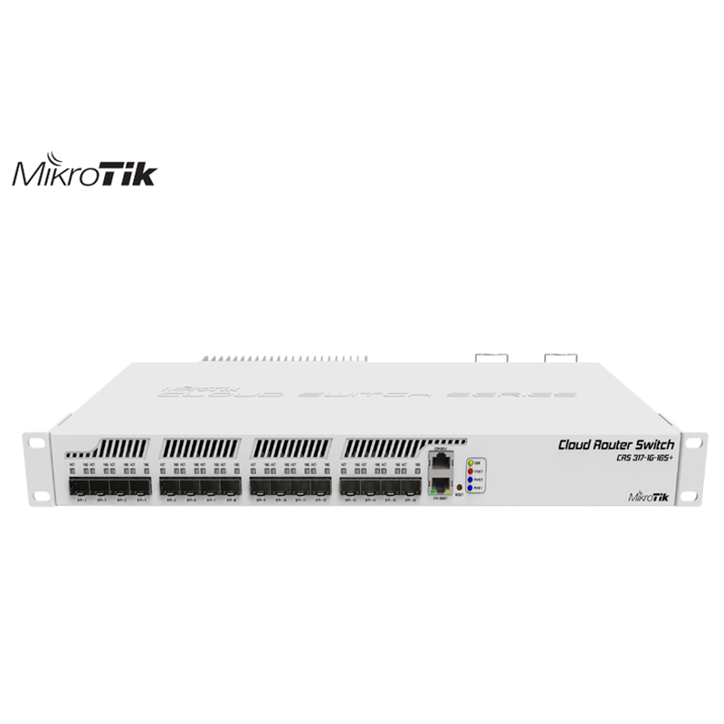 MikroTik CRS317-1G-16S + RM Enterprise 16-портовый 10-гигабитный двухъядерный переключатель питания