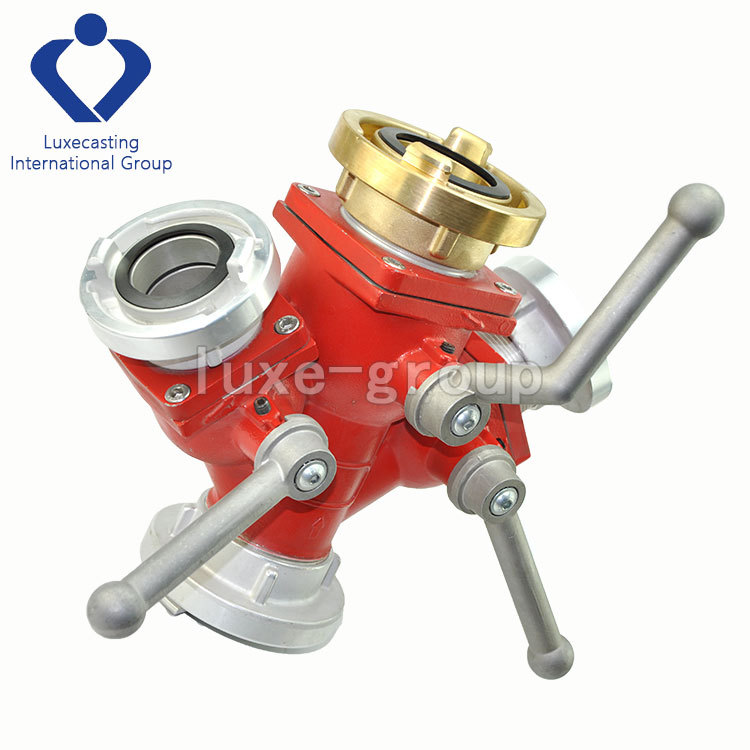Luxe Tl пожарную службу подключение 3 Way регулируемых разделительных Breeching verteiler B-C-B-C схемы