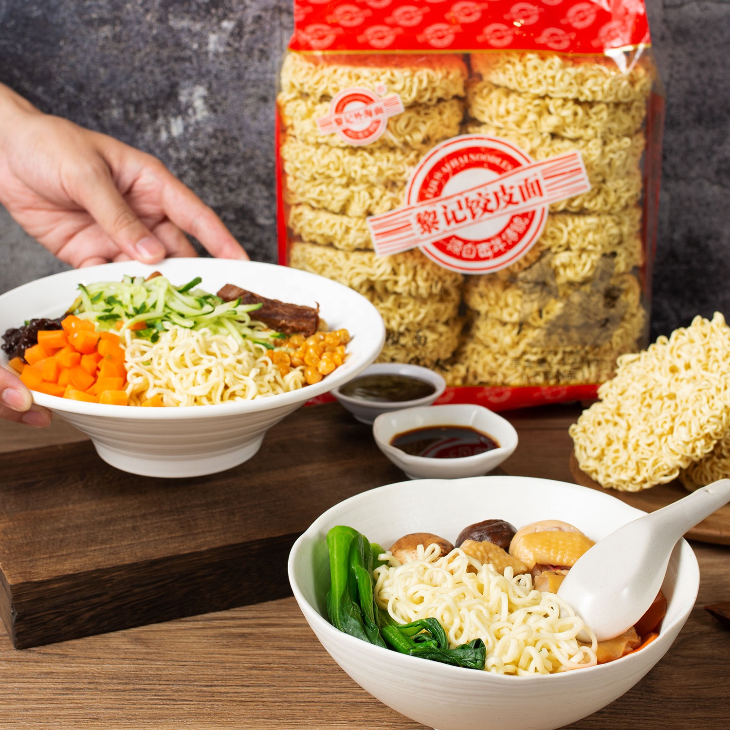 Аутентичный Азиатский производитель, оптовая продажа, лапша 1,23 кг, лапша yummy для легкого приготовления, Пшеничная Лапша ручной работы