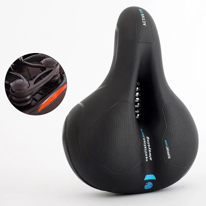 Bicycle Saddle Mountain Road Bike Seat Shockproof Cushion Soft Comfortable Spring Suspension Seats Cycling Accessories