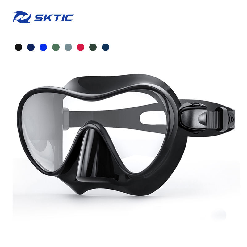 SKTIC High Quality Professional Diving Equipment Scuba Gear Freediving Mask Scuba Diving Mask For Diving