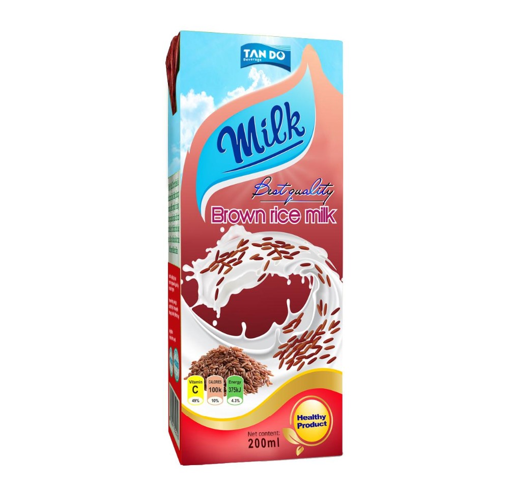 Best sellinh rice milk drink from Tan Do factory in Vietnam