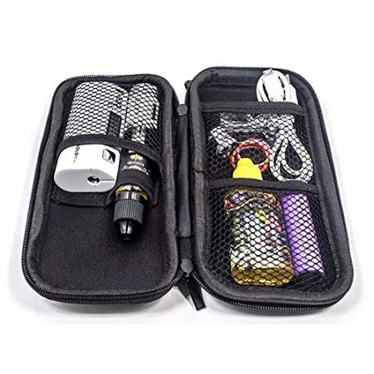 Custom Eva Hard Zipper travel Bag Smoker'S storage Portable Eva electronic Cigarettes packaging Case