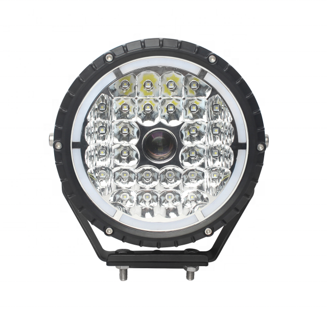Laser Auto Auxiliary Light 7 Inch Round Laser DRL Offroad Driving LightsWork Lights for Jeep Truck Car