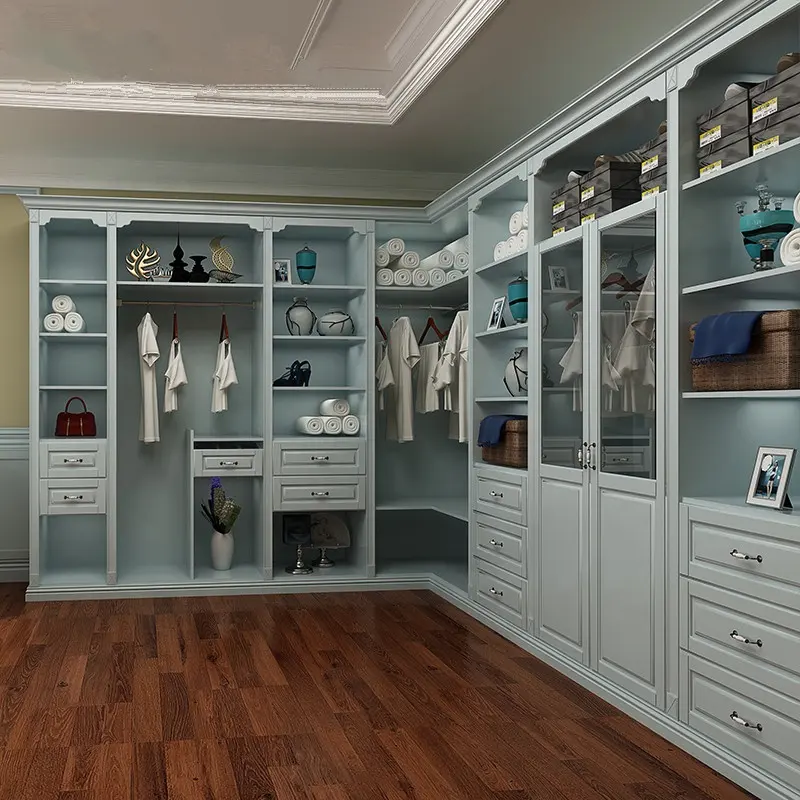 Customized design simple wardrobe style for bedroom