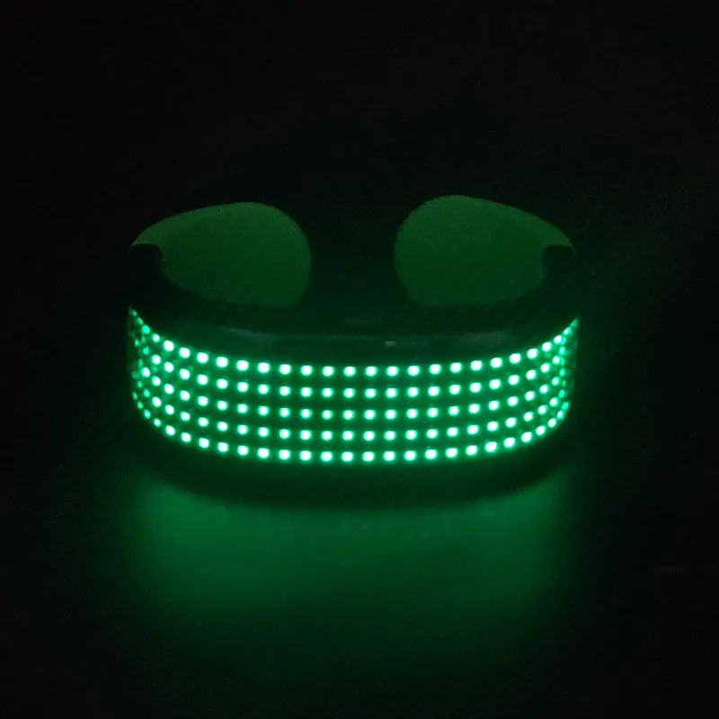 SUNJET New Product 9 Flashing Modes LED Display Bracelet