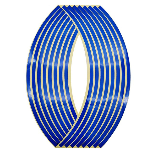 Wheel Sticker Reflective Rim Stripe Tape Bike Motorcycle Stickers For Honda For Kawasaki Z750 Z800 For YAMAHA MT07 MT09 MT10 R1