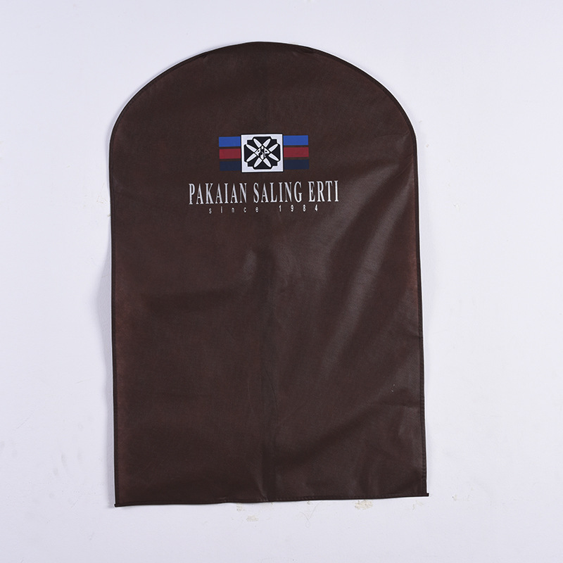 Pro Service and Quality Custom logo Waterproof Mens Garment Polyester Non Woven Cover Suit Tote Garment Bag