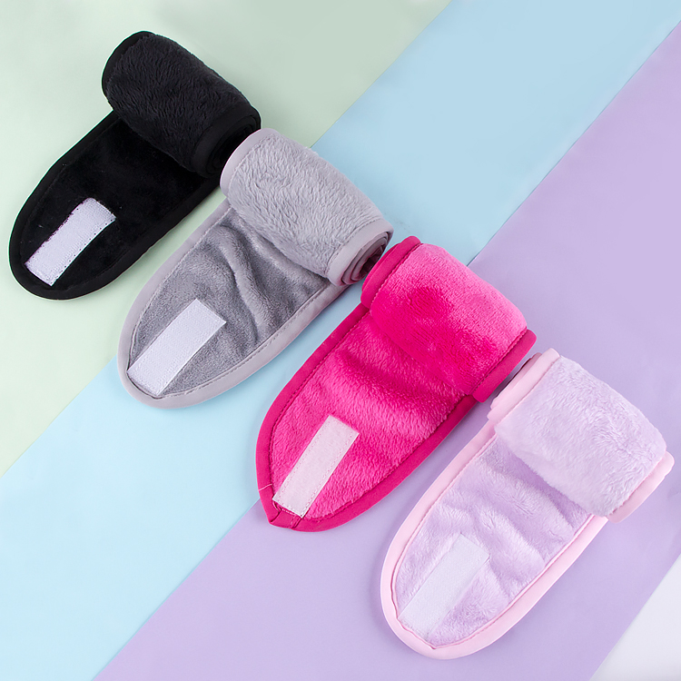High Quality New Arrival Colorful Elastic Spa Towel Headband