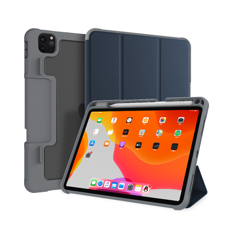 Mutural Yaxin серии IML синий чехол для ipad 12,9, Чехол для ipad pro 9,7 с держателем ручки