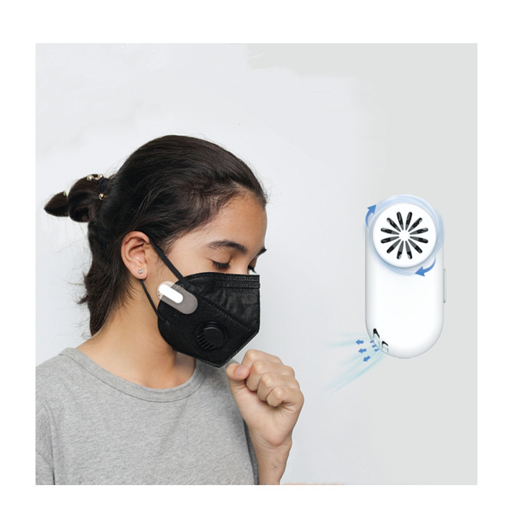 Wholesale Portable Fans Masked Mini Fan Face Masking Clip Fan