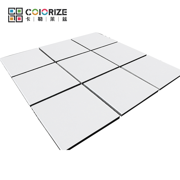 Colorize Wholesale Classic glossy ceramic mosaic wall tile white swimming pool tiles price