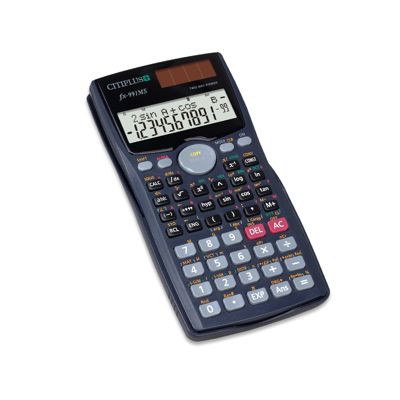 2022 FX 991MS подходящий ученик средней школы 401 функция оптовая продажа двойной мощности научный калькулятор