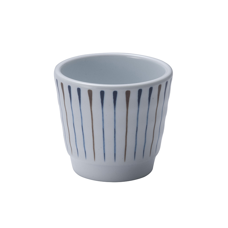 blue and white Korean Tea Cups for Hot Green Tea Matcha tea mug water cup