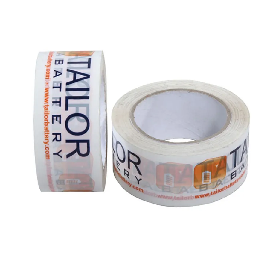 Custom Printed Branded Good Glue Self Adhesive Carton Sealing Shipping Packing Tape with Company Logo for Box Sealing