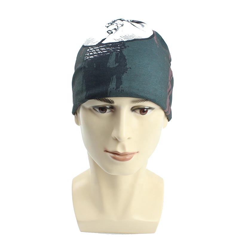 Custom Headband Logo Face Mask Fish Sports Scarf Magic Neck Cooler Outdoor Sport Cycling Cap Outdoor Fishing Activities