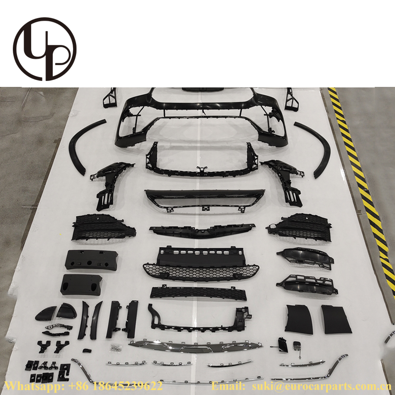 GLE class W167 sport style car body kits for gle 2020y GLE63 style car bumpers grille rear lip with exhaust body parts