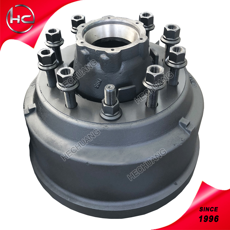 Made in China Hehuang Good quality Brake drum with Wheel hub complate set