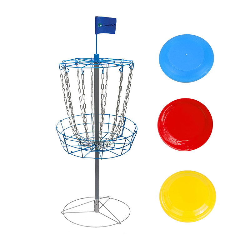 OEM Kids\Adult Outdoor Sport Play Set Toy Flying Disk Golf Basket set portable disc golf basket professional