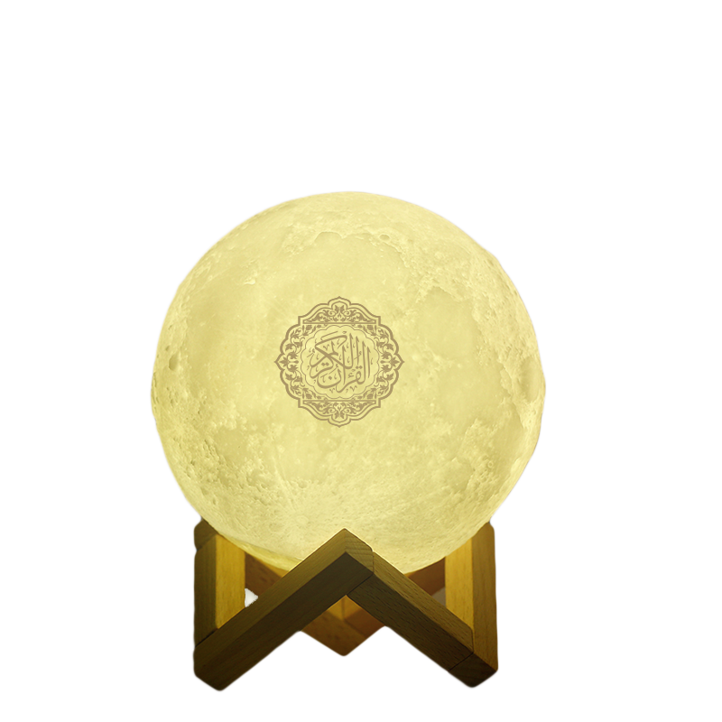 Колонка holy quran moon lamp динамик Коран Колонка equantu лунный ночник лампа Исламская Луна свет Коран плеер