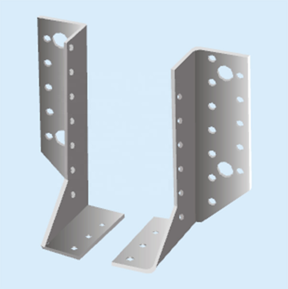 Custom metal stamping wood timber bracket Hangers timber connector