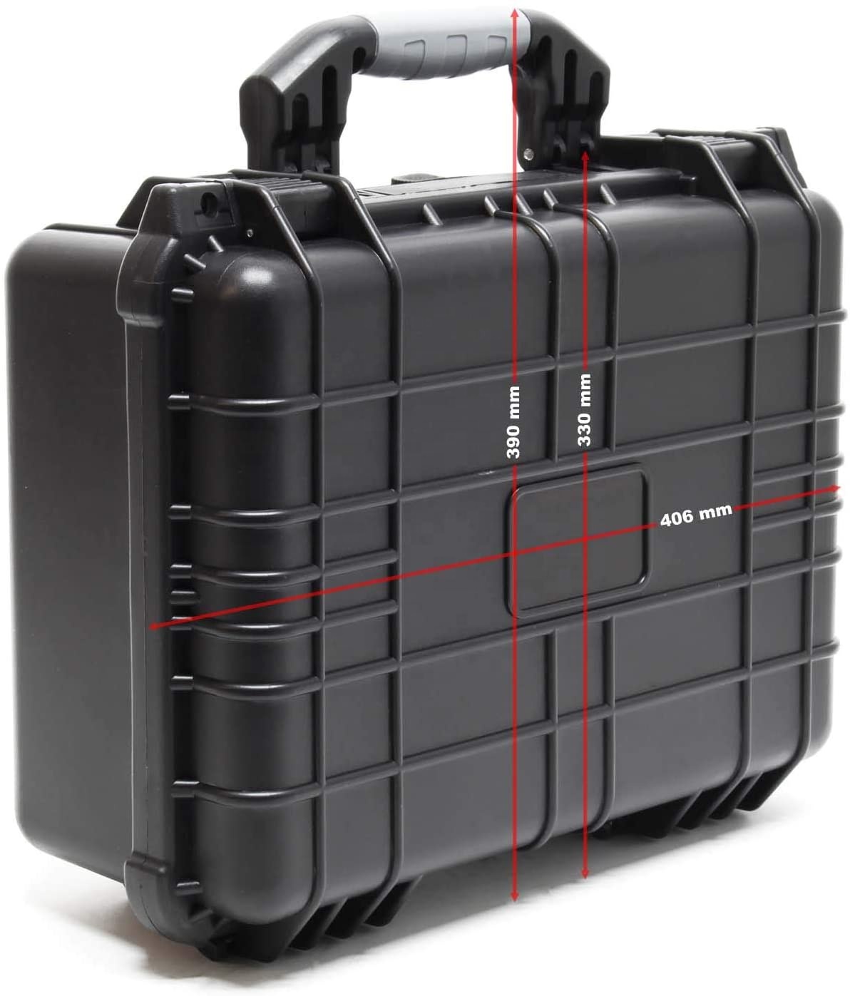 Rugged Tackle Box IP67 Waterproof Toolbox Plastic Carry Toolbox With Foam