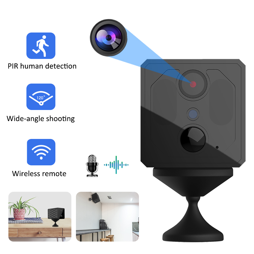S3 camera cloud storage PIR low power consumption standby 1 year infrared night vision 4k high-definition sports camera