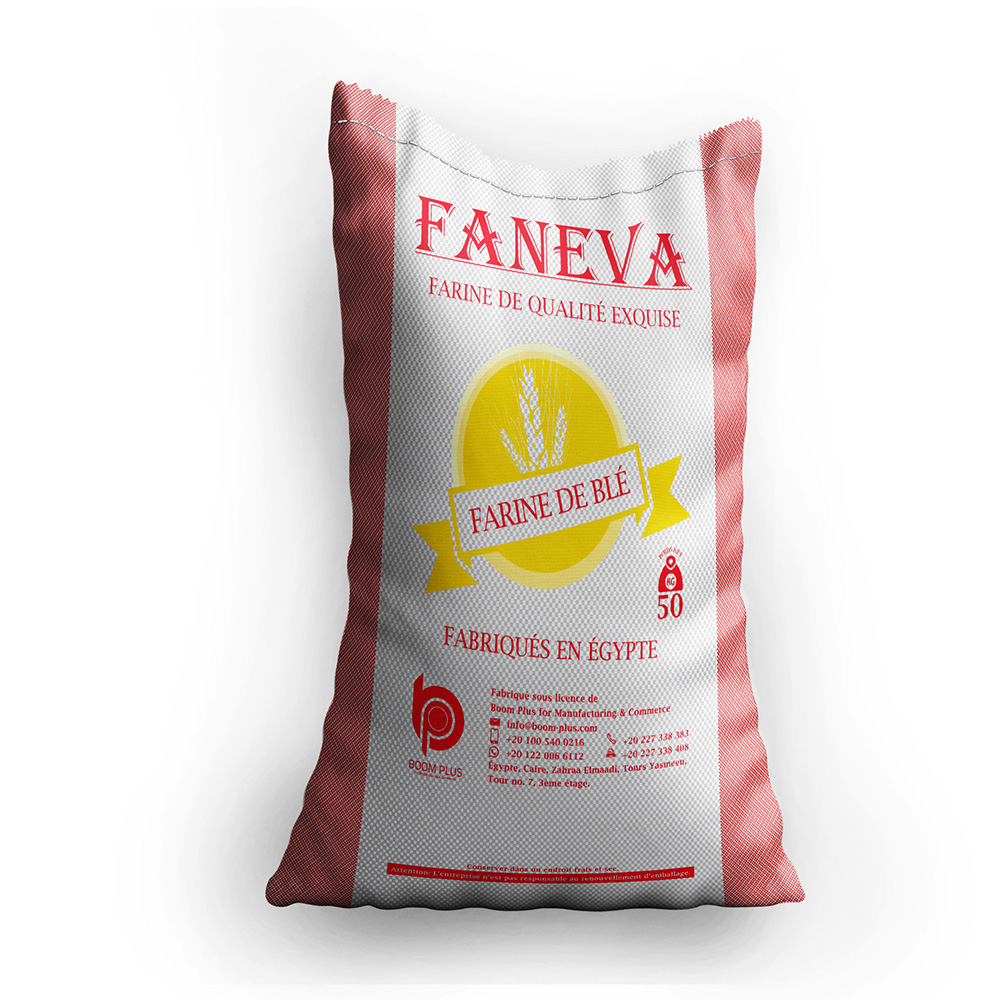 Самовосстанавливающаяся пшеничная мука 50 кг t55 Faneva, мука, изготовленная в Египте Чакки, Печенье Мука
