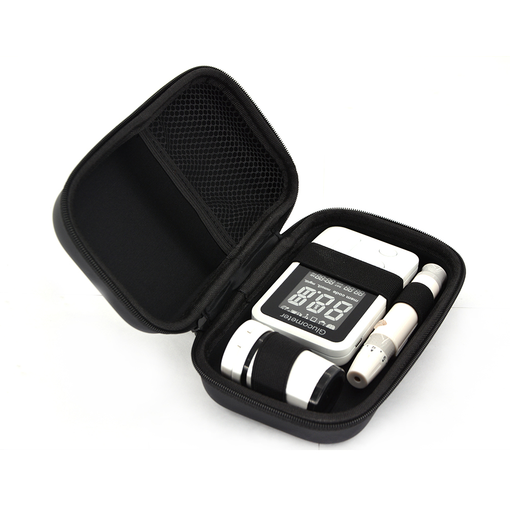Glucometer Outdoor Travel EVA Carry Case Light Weight High Quality Glucometer Carry Case