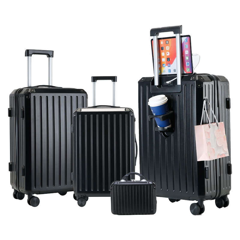 leather suitcase spinner luggage medium size trolly bag luggage set mini travel suitcase 28 inch with wheels valises 3 in 1