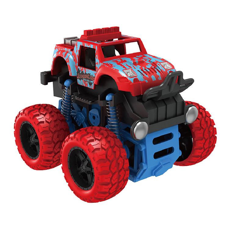 Inertial Off-road Vehicle For Kids Simulation Model Car Anti-Shatterproof Toy Double Friction Car 4WD toys Monster Truck