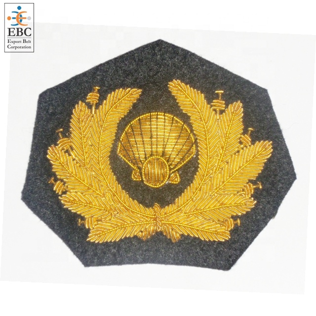 Королевский британской армии рукав crest значок, ручная вышивка значки для одежды