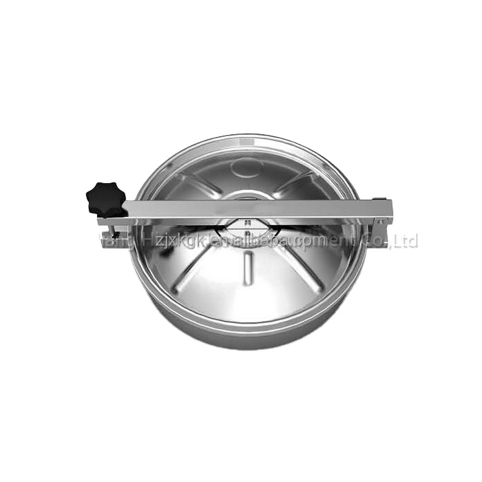 Sanitary Stainless Steel Quick Open Round Manhole Cover/ Tank Manway Covers