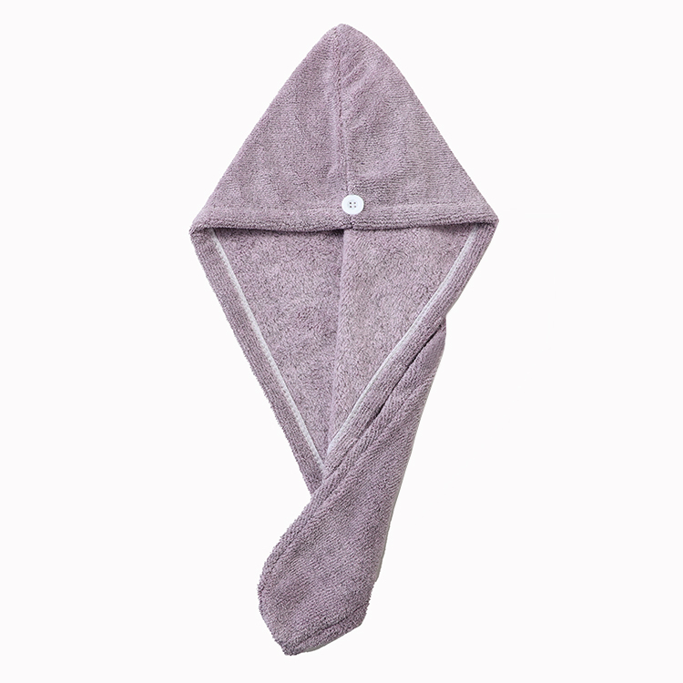 Ultra Absorbent Twist Hair dry towel of Bamboo hair towel wrap cap and hair turban for women