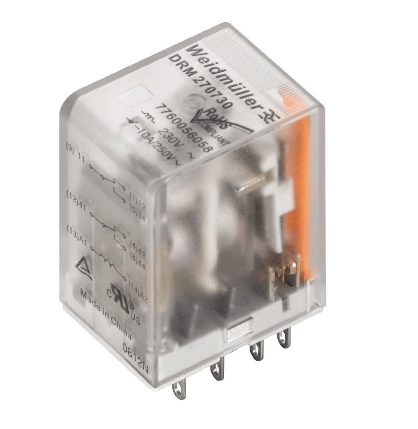 Weidmuller D-SERIES DRM, Relay, 7760056060 Weidmueller DRM270024L DRM270730L DRM570024L DRM570730L